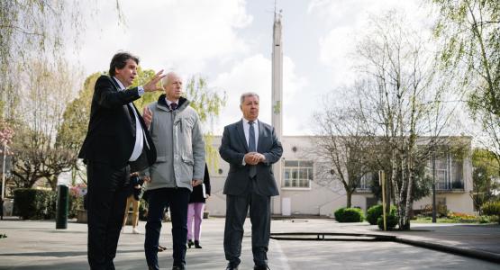 Visite de l'ambassadeur du Canada Stéphane Dion