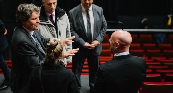 Visite de l'ambassadeur du Canada Stéphane Dion