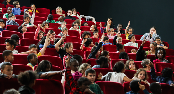 projection au cinéma Louis-Daquin © Fabien Charlier