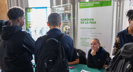Forum des métiers de la Justice © Fabien Charlier