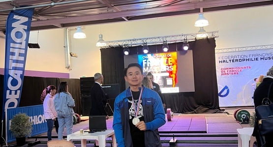 Bravo à Lim-Kheng Lo pour sa médaille d’argent !