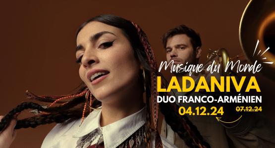 Ladaniva en concert le 4/12/2024 - Espace culturel Musique & Danse 