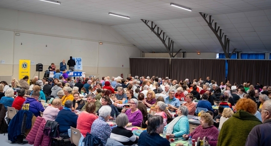 Les Blanc-Mesnilois étaient plus de 200 à jouer au Loto organisé par le Lions club en faveur de l’Institut Curie. 