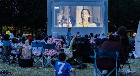 Photo du cinéma plein air