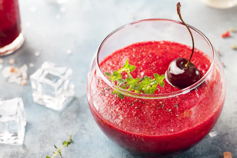 Gaspacho aux cerises
