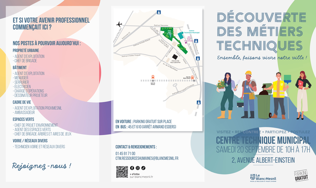 Le programme, découverte des métiers techniques
