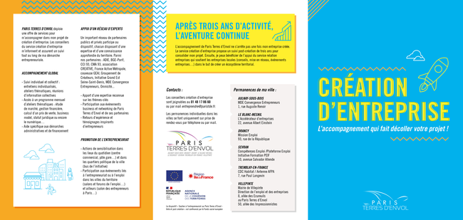 Accompagnement à la création d'entreprise