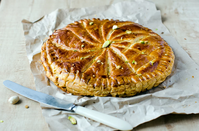 Galette des rois à la pistache